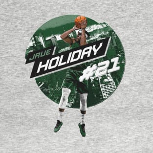 Jrue Holiday Milwaukee City Emblem T-Shirt